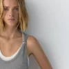 Camiseta sin mangas de doble capa
