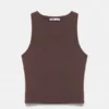 Camiseta sin mangas de tacto suave Camiseta sin mangas de tacto suave
