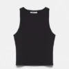 Camiseta sin mangas de tacto suave Camiseta sin mangas de tacto suave