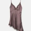 Camisola asimétrica de encaje