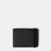 Cartera con acabado de goma