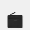 Cartera con acabado de goma