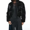 Chaqueta acolchada con acabado brillante Chaqueta acolchada con acabado brillante