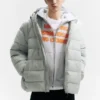 Chaqueta acolchada con capucha de STWD