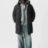 Chaqueta acolchada larga Chaqueta acolchada larga