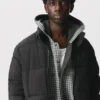 Chaqueta acolchada larga Chaqueta acolchada larga