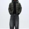 Chaqueta acolchada ligera con capucha