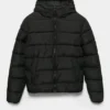 Chaqueta acolchada ligera con capucha