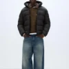 Chaqueta acolchada ligera con capucha