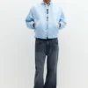 Chaqueta bomber de satén Chaqueta bomber de satén