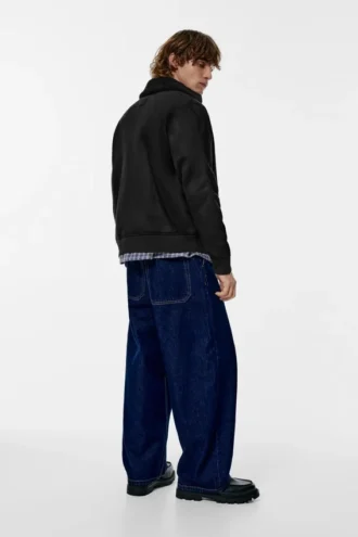 Chaqueta combinada de doble cara