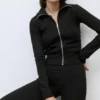 Chaqueta con cremallera Chaqueta con cremallera