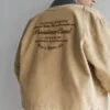 Chaqueta con cuello bordado en contraste Chaqueta con cuello bordado en contraste