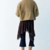 Chaqueta con cuello de imitación de piel Chaqueta con cuello de imitación de piel