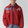 Chaqueta con parches Chaqueta con parches