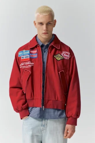 Chaqueta con parches