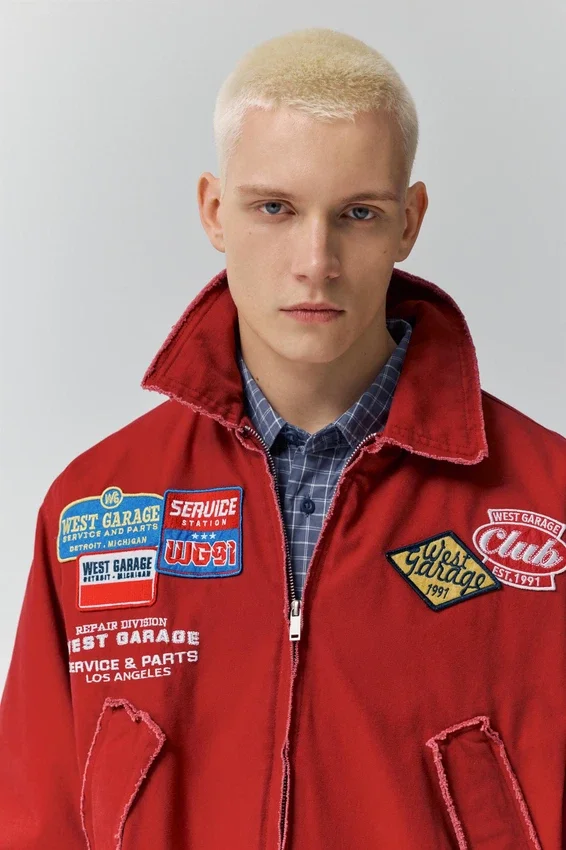 Chaqueta con parches Chaqueta con parches