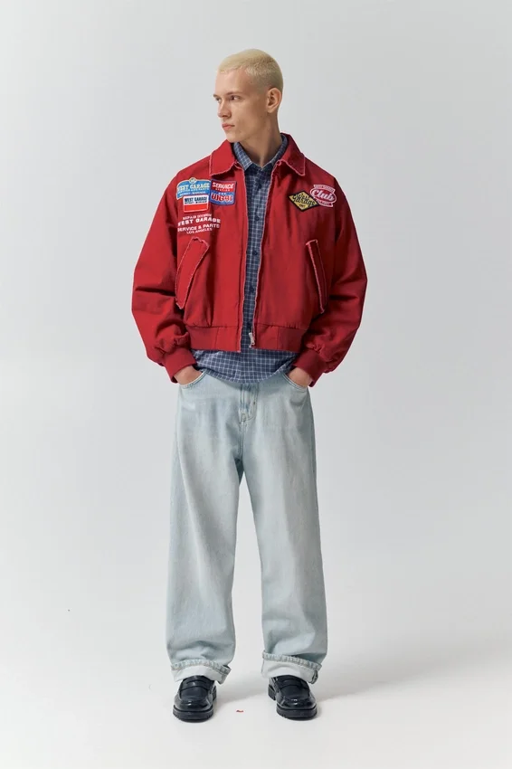 Chaqueta con parches Chaqueta con parches