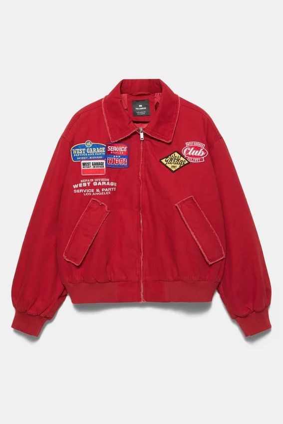 Chaqueta con parches Chaqueta con parches