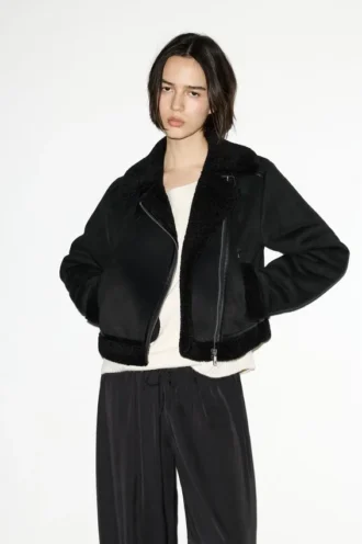 Chaqueta corta reversible