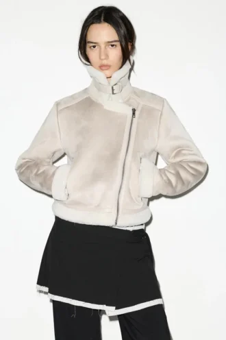Chaqueta corta reversible