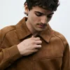 Chaqueta de ante sintético Chaqueta de ante sintético