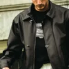 Chaqueta de imitación de piel con cierres de toggle