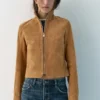 Chaqueta de piel 100 % ante Chaqueta de piel 100 % ante