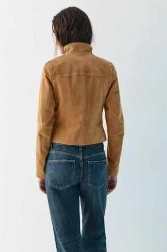 Chaqueta de piel 100 % ante Chaqueta de piel 100 % ante