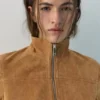 Chaqueta de piel 100 % ante Chaqueta de piel 100 % ante
