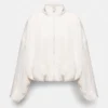 Chaqueta tipo globo con cuello alto Chaqueta tipo globo con cuello alto