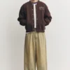 Chaqueta universitaria bordada