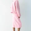 Chaqueta utilitaria rosa Chaqueta utilitaria rosa