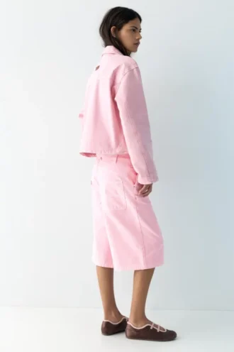 Chaqueta utilitaria rosa Chaqueta utilitaria rosa