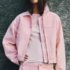 Chaqueta utilitaria rosa Chaqueta utilitaria rosa