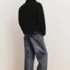 Chaqueta vaquera con cuello de piel sintética Chaqueta vaquera con cuello de piel sintética