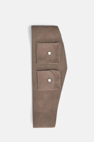 Cinturón ancho con bolsillos