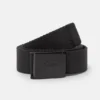 Cinturón de tela STWD negro con hebilla