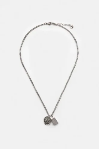 Collar con doble colgante