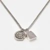 Collar con doble colgante