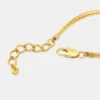 Collar tipo lariat con flor Collar tipo lariat con flor