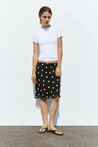 Falda de lunares