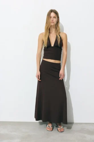 Falda midi Eva