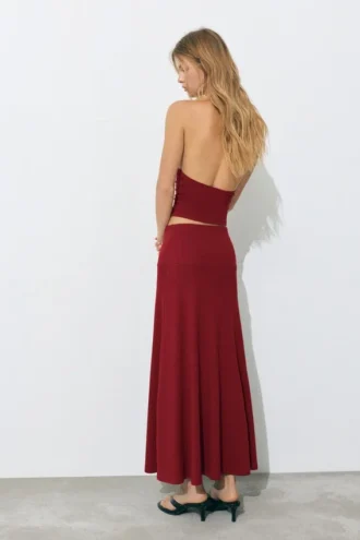 Falda midi Eva
