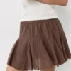 Falda mini marrón Falda mini marrón