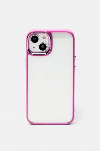 Funda para iPhone con borde en contraste