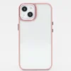 Funda para iPhone con borde en contraste Funda para iPhone con borde en contraste