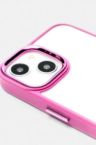 Funda para iPhone con borde en contraste