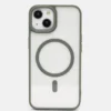 Funda transparente para iPhone en tonos verdes Funda transparente para iPhone en tonos verdes