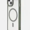 Funda transparente para iPhone en tonos verdes Funda transparente para iPhone en tonos verdes